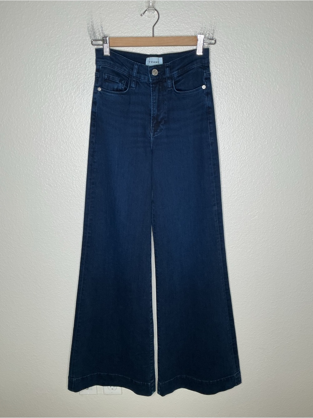 Frame Le Palazzo jeans in Fiona 25